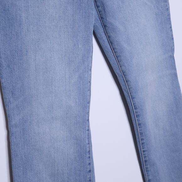 7 FOR ALL MANKIND Beauty Denim Easy Boot Light Wash Blue High Rise Women's 27 - Picture 7 of 15